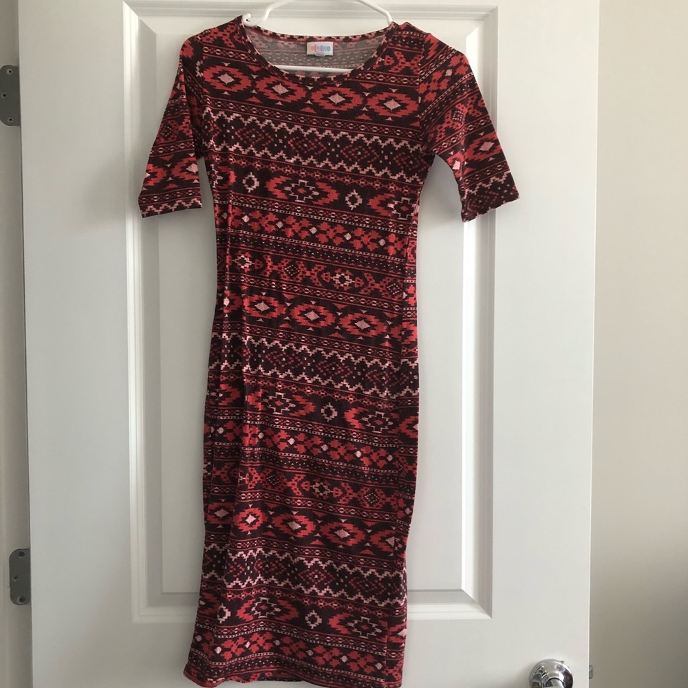 Tribal Print Dress Bodycon